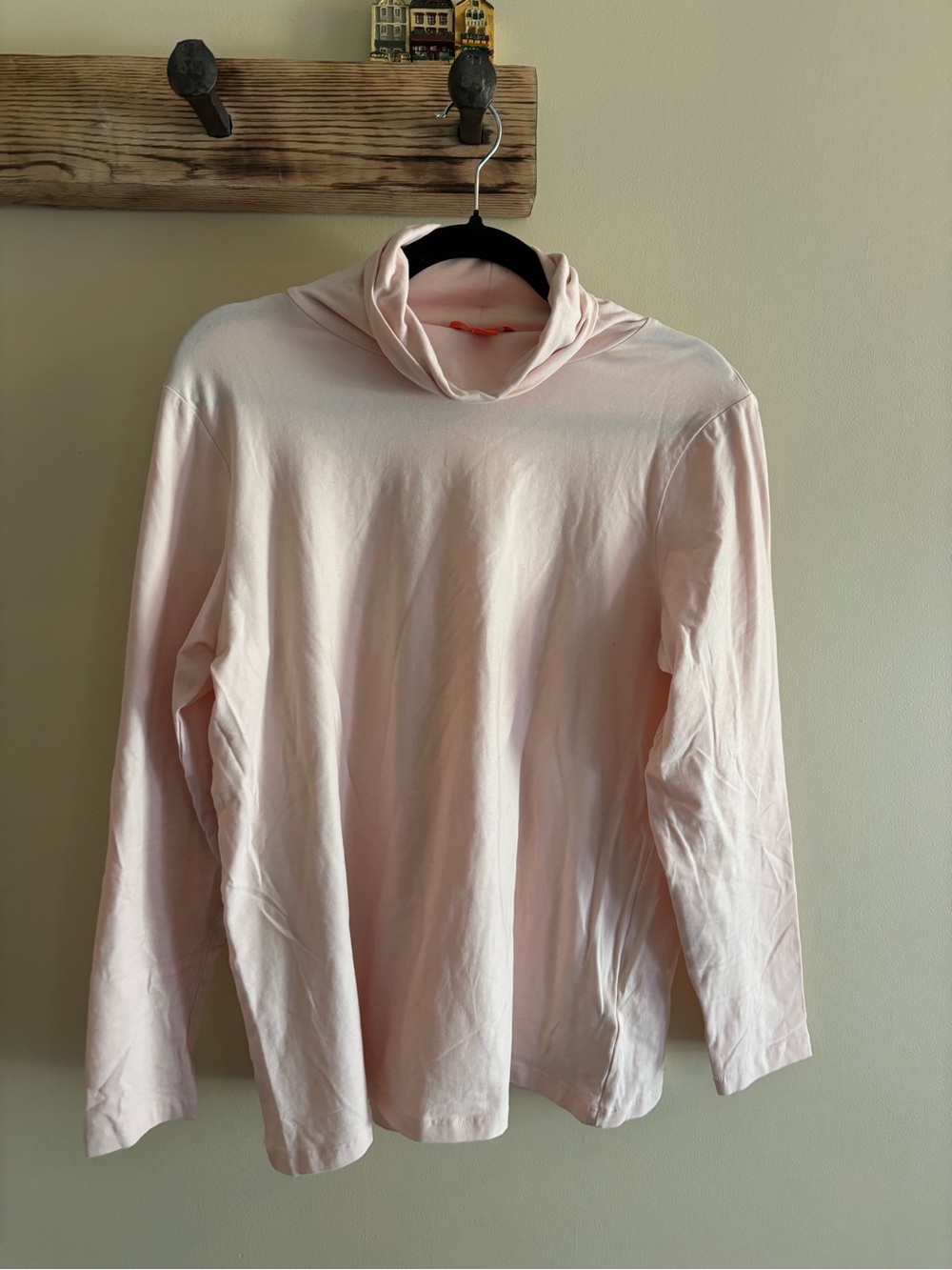 Joe Fresh / Light Pink Long-Sleeve Turtleneck Shirt